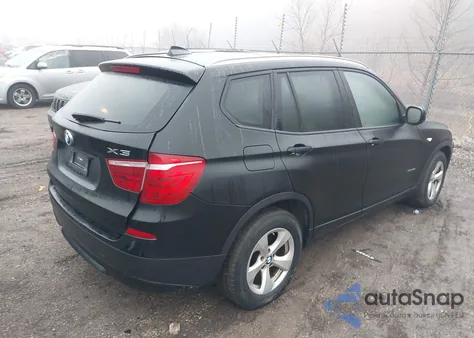 2012 BMW X3 xDrive28I from USA, damaged, VIN 5UXWX5C53CL726463